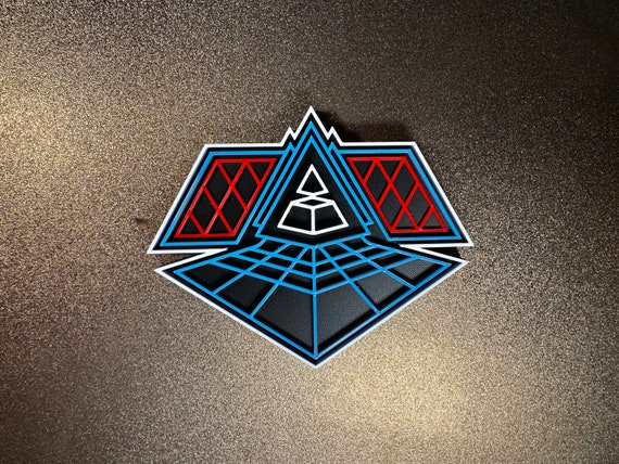 Daft Punk Alive Logo Album Art Fridge Magnet 