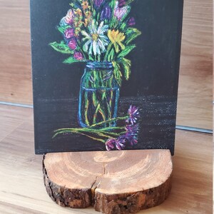 Notitiekaart Mason Jar Flowers