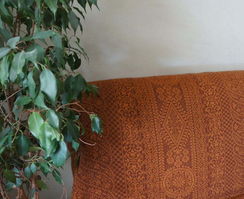 19th Century Antique Decor Merino Wool Large Knit Blanket. Etsy