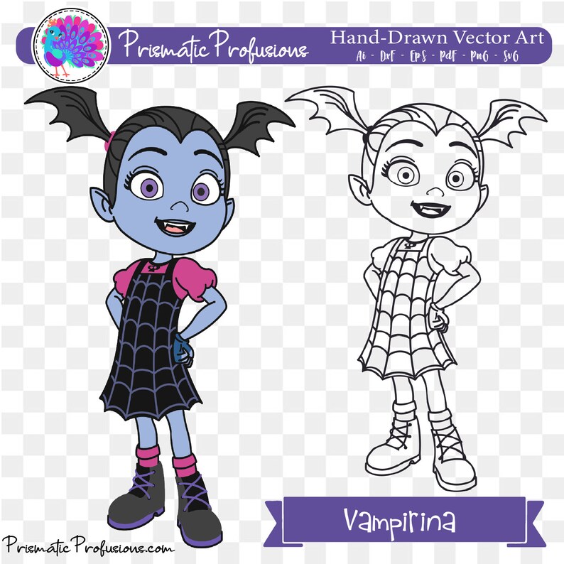 Download Vampirina Vampirina SVG Vampirina Clipart | Etsy