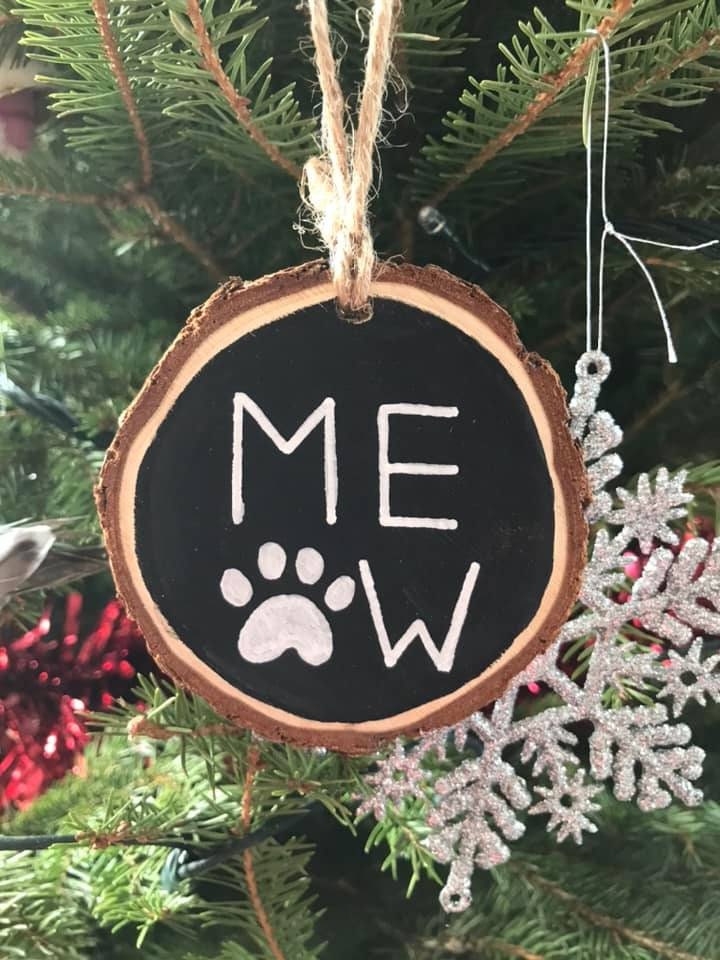 Décoration d'arbre de Noël Cat Lover