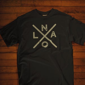 Vintage New Orleans Tshirt NOLA X shirt // New Orleans Football tshirt // Vintage New Orleans 504 tshirt // New Orleans Mardi Gras Tshirt