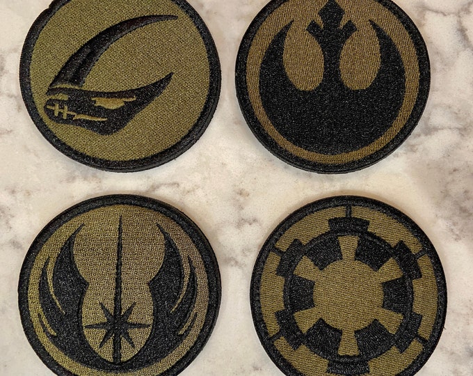 Jedi Order Embroidered Patch - Etsy