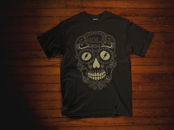 New orleans saints sugar skull shirt 2025