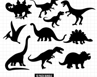 COD11 - Dinosaur SVG (And different formats). Dinosaur Clipart Vector.