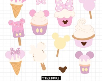 963 - Snacks goals Magic kingdom SVG, EPS, PNG - Ice Creams from Disneyland Clipart Vector. Snacks goals dtf. Disneey First trip tshirt