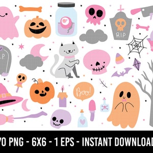 COD191-Halloween Doodles clipart/Pumpkin Clipart /halloween Clipart/scrapbook cliparts/Instant Download/Commercial use/Erin Condren