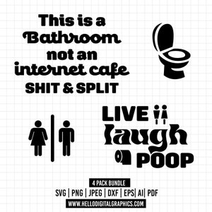 1229 - Badkamerpictogram SVG, EPS, PNG - Toiletsymbool Clipart Vector. Toilet teken toilet svg, png, eps