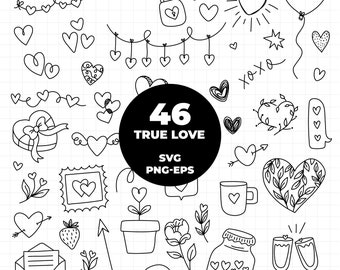 1012 - Love & Valentine&#39;s day pack bundle SVG, PNG, EPS - Love and Valentine&#39;s day Clipart Vector. Loves dtf. Valentines day dtf