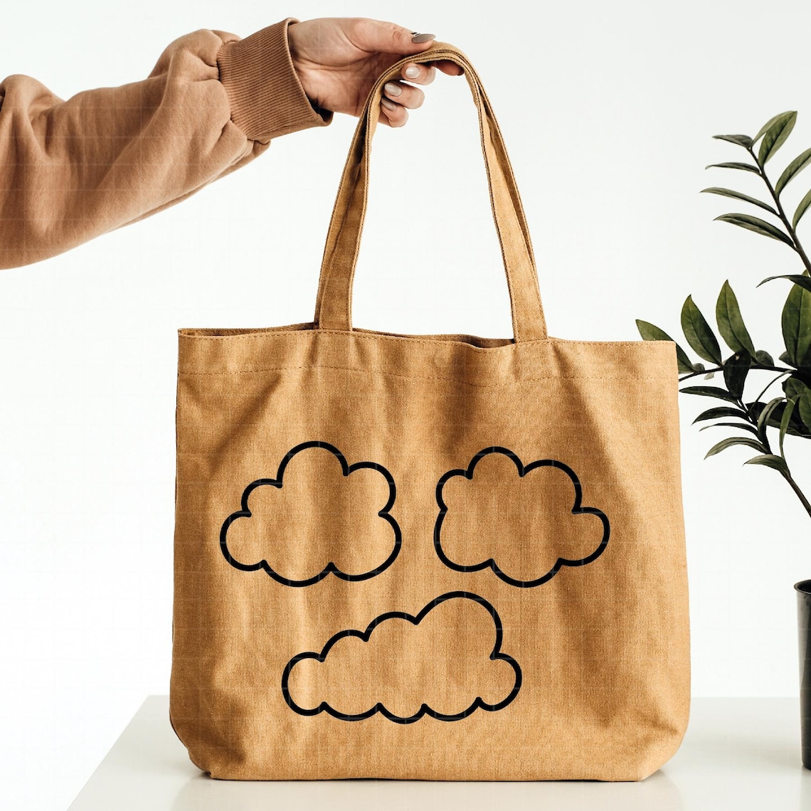 959 - Clouds Outline Pack Bundle SVG, EPS, PNG - Cloud Silhouette Cut ...