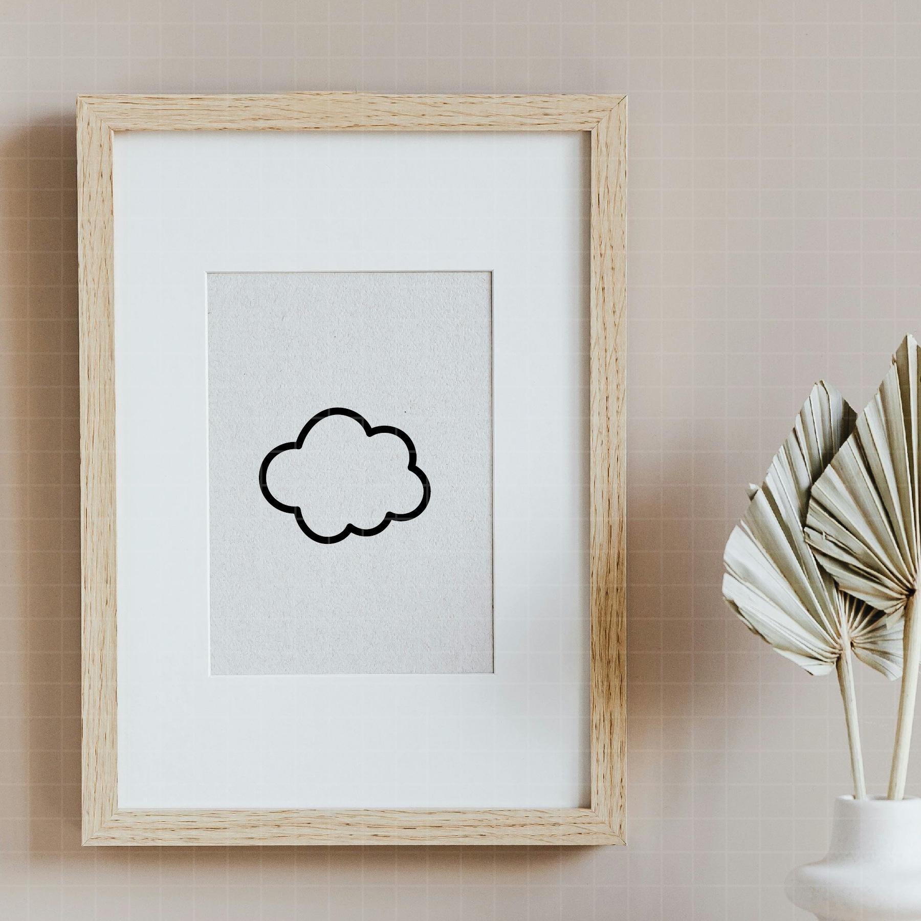 959 - Clouds Outline Pack Bundle SVG, EPS, PNG - Cloud Silhouette Cut ...