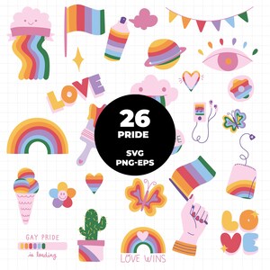 1438 - Stolz LGBTIB+ Clipart SVG, EPS, PNG - Liebe ist Liebe Clipart Vektor. Sofort Download/kommerzielle Nutzung, Pride lgbtibq symbole
