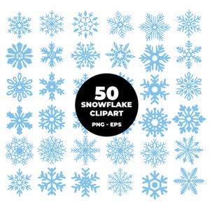 842 - Paquete de copos de nieve Clipart (formato EPS y PNG). Paquete de copos de nieve Clipart Vector. Mega paquete de copos de nieve png.