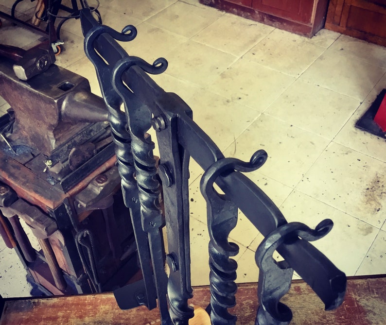 Fireplace / Wood Furnace / Wood Stove Tools Four Piece Set Etsy