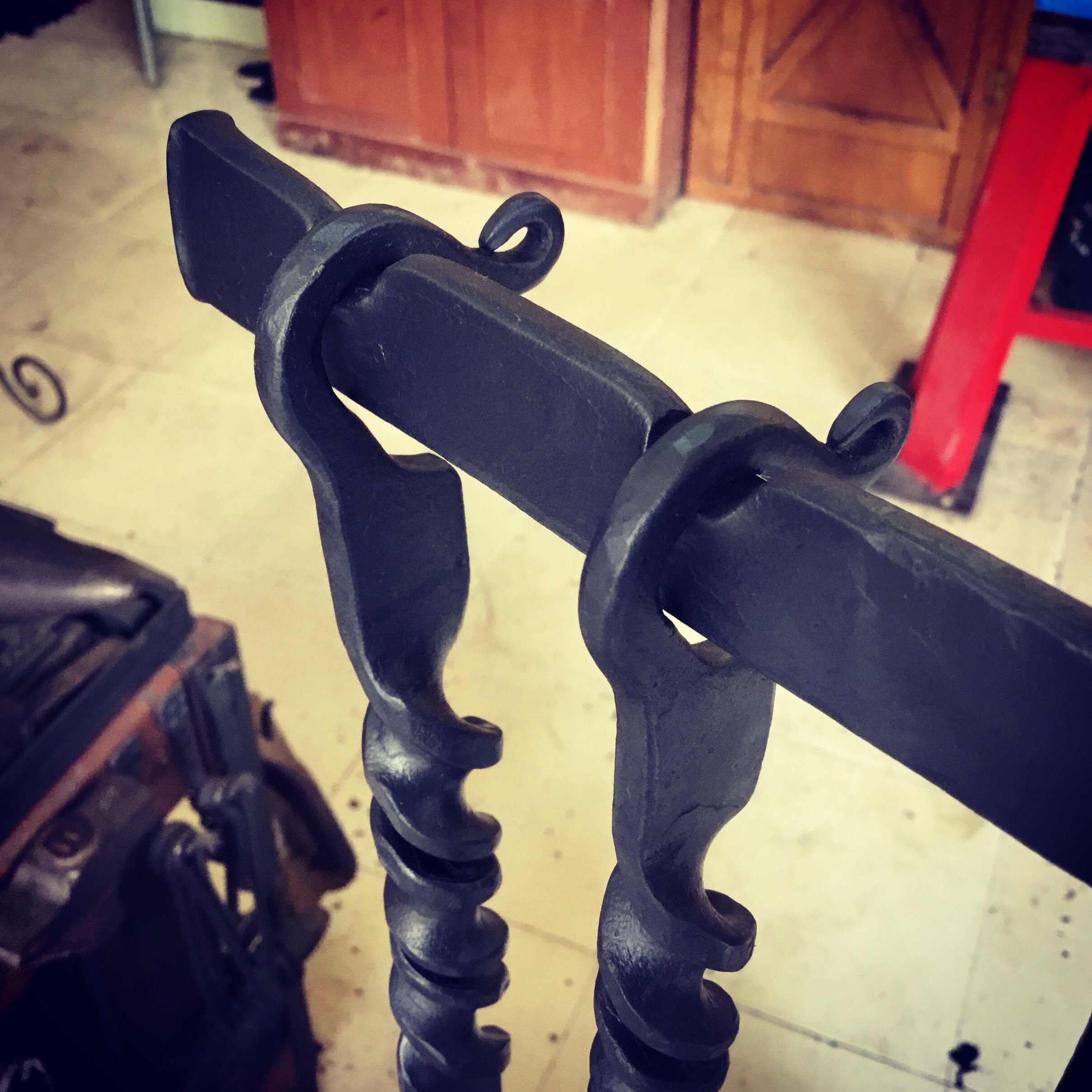 Fireplace / Wood Furnace / Wood Stove Tools Four Piece Set Etsy