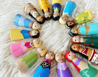 Princess Peg Dolls | Jumbo