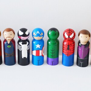 Superhero Peg Dolls JUMBO image 8