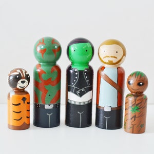 Superhero Peg Dolls JUMBO image 3