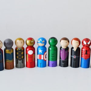 Superhero Peg Dolls JUMBO image 9