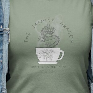 Uncle Iroh Jasmine Dragon Delectable Tea Deadly Poison Shirt Avatar the Last Airbender Shirt  ATLA TLOK TShirt Anime Gifts for Her Aang Zuko
