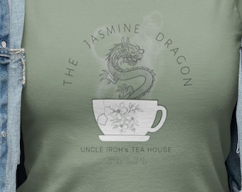 Uncle Iroh Jasmine Dragon Delectable Tea Deadly Poison Shirt Avatar the Last Airbender Shirt  ATLA TLOK TShirt Anime Gifts for Her Aang Zuko