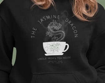 Uncle Iroh Jasmine Dragon Delectable Tea Deadly Poison Hoodie Avatar Shirt ATLA TLOK TShirt Anime Gifts for Her Aang Zuko