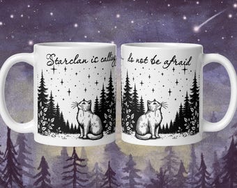 Warrior Cats Merch Firestar Mug Erin Hunter Book Lover Coffee Mug Tea Mug Gifts for Her Gifts for Book Lover Warrior Cats Mug Warriors