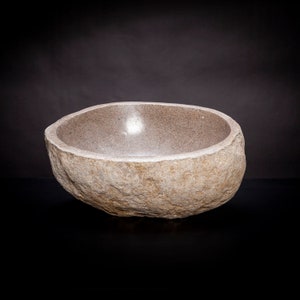 River Stone Vessel Sink