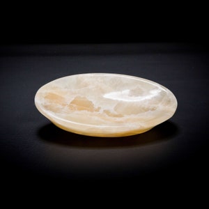 Stone Soap Dish - White Onyx