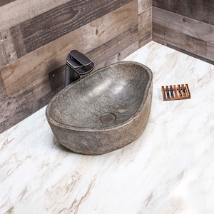 Large River Stone Vessel Sink