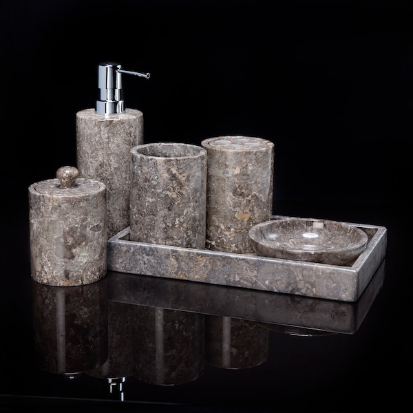 Ceramic Bathroom Accessories Etsy