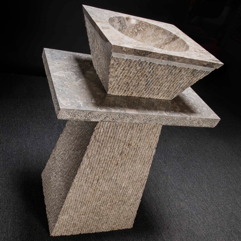Custom Marble Pedestal Sink - Etsy