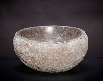Small River Stone Vessel Sink