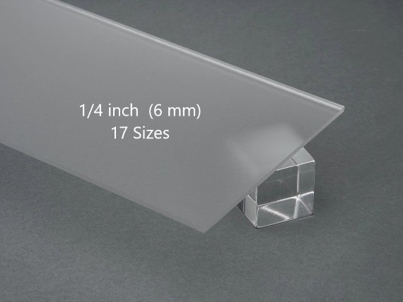 Feuille de plexiglas transparent HD d'épaisseur 4 mm, panneau