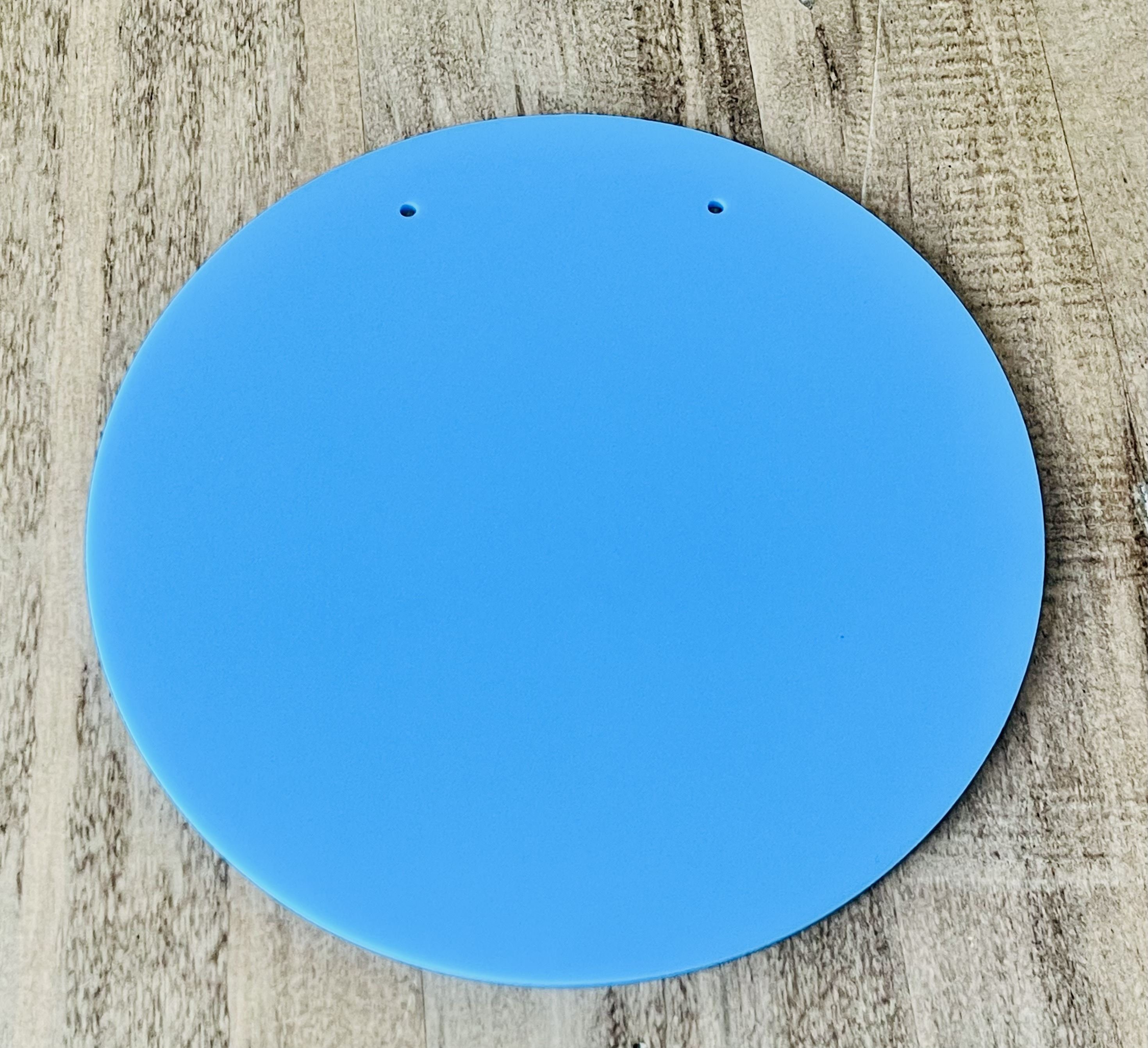 30 Laser Cut Clear Acrylic Blank Round Discs Smooth Edge