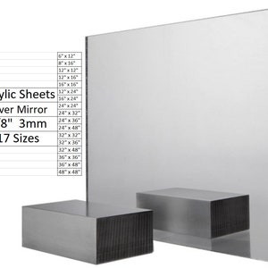 Acrylic Two Way Mirror Choose Your Size for Smart Mirrors, Home Privacy,  Store Security, Infinity Mirrors and Escape Rooms -  Denmark