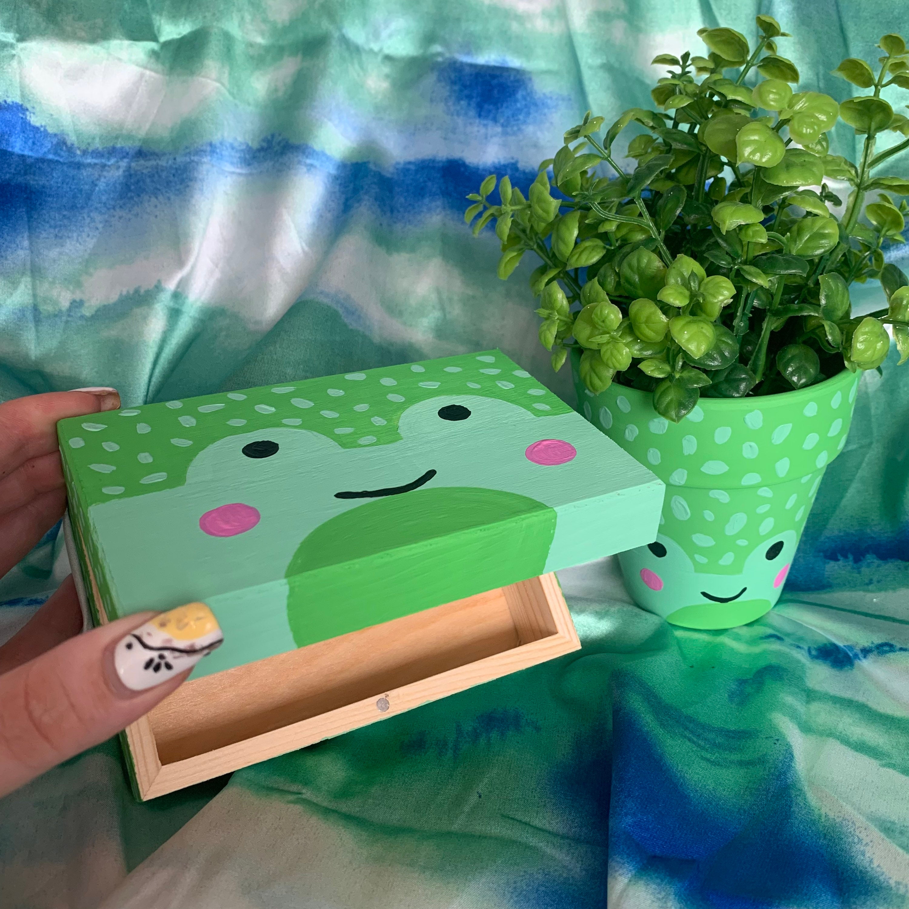 frog in the box toy