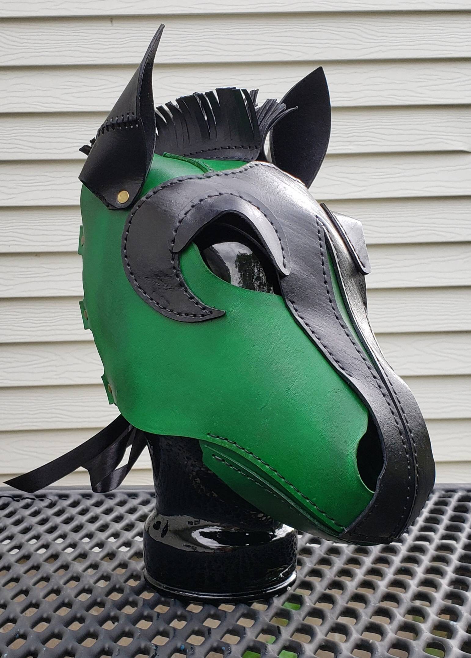 Horse Mask Leather - Etsy