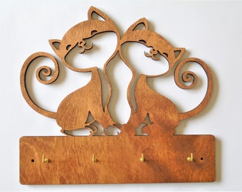 Cat Key Holder Etsy