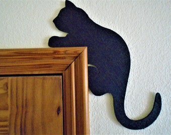 InterestPrint Hanger Frame Hang Decorative Wall Art Teak Wood 18 Military Cats 18 × 24