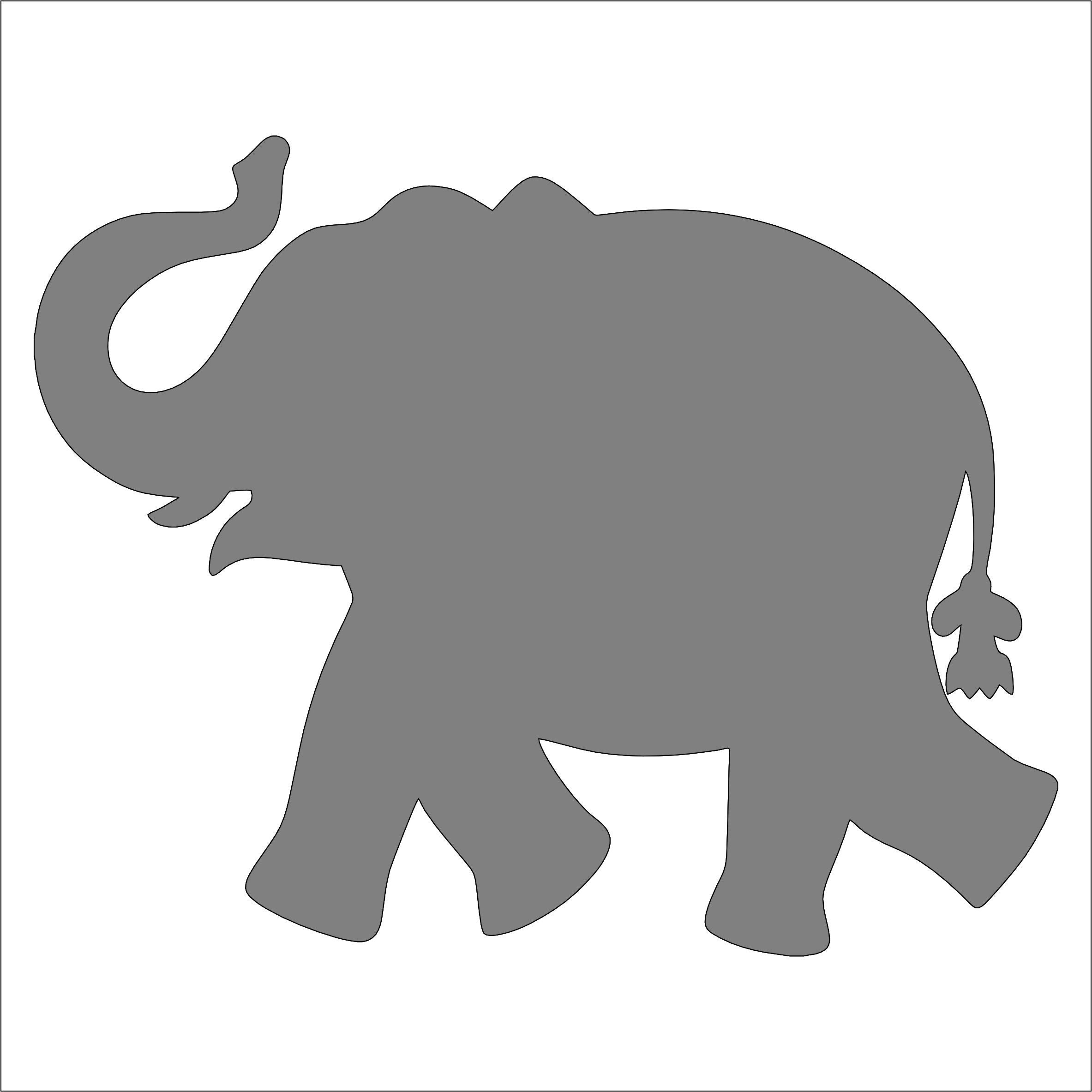 Baby Elephant Vinyl Decal Sticker Wall Art Decoration Decor Etsy