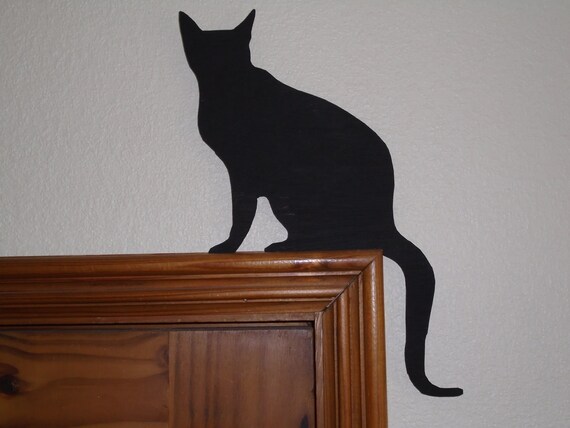black cat door