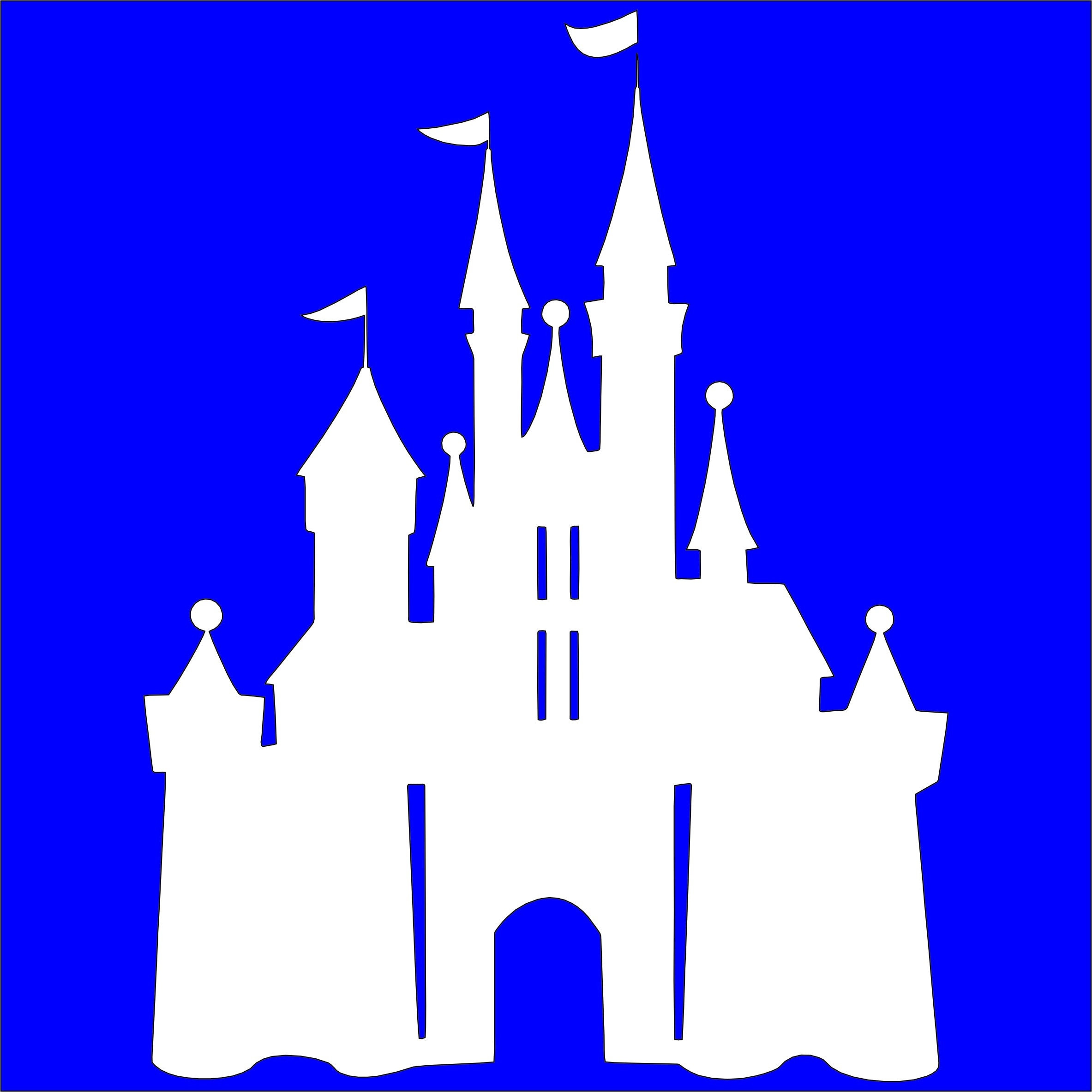 Disney Castle Vinyl Decal Sticker Note Book Sticker Lap Top Etsy Ireland
