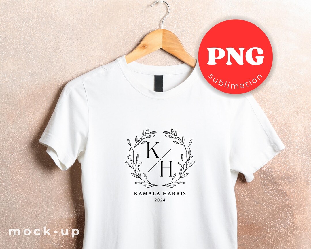 Kamala Harris 2024,elegant Monogram Png for Sublimation INSTANT ...