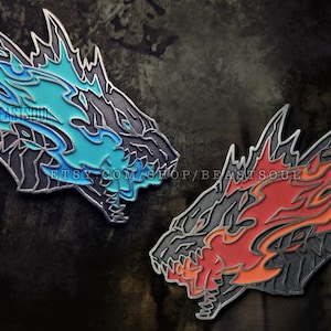 Kaiju Godzilla Glow-in-the-Dark Enamel Pin