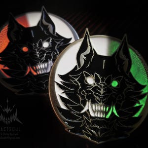 Pines de hombre lobo (brillan en la oscuridad)