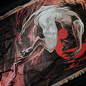 Hunt - Werewolf Decorative Woven Tapestry Blanket