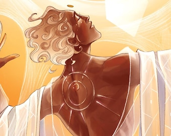 July - Digital Illustration/ Print/ Angeo/ Collectible/ Premium