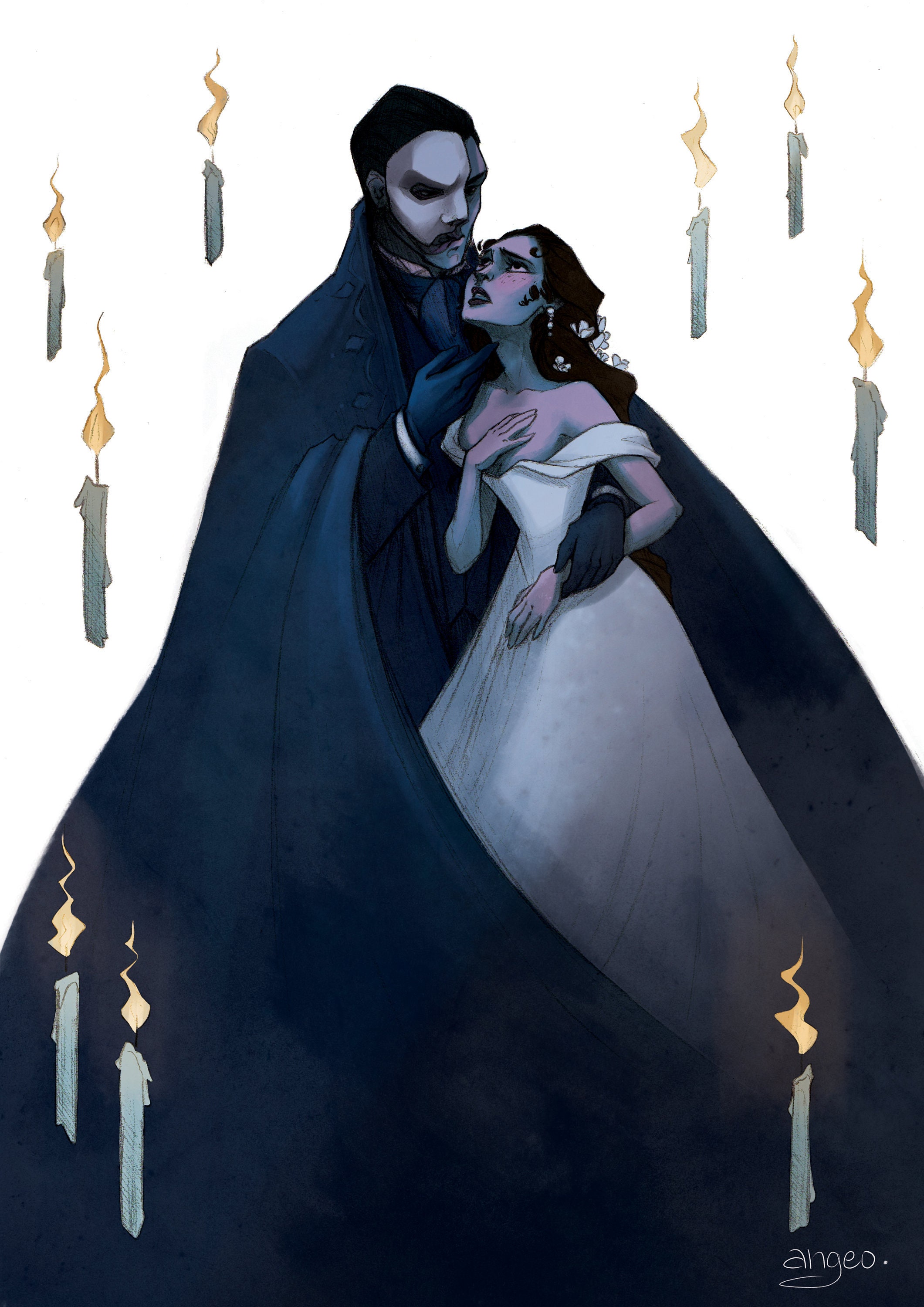 phantom of the opera painting