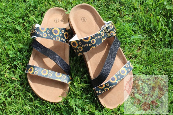 earth sunflower sandal